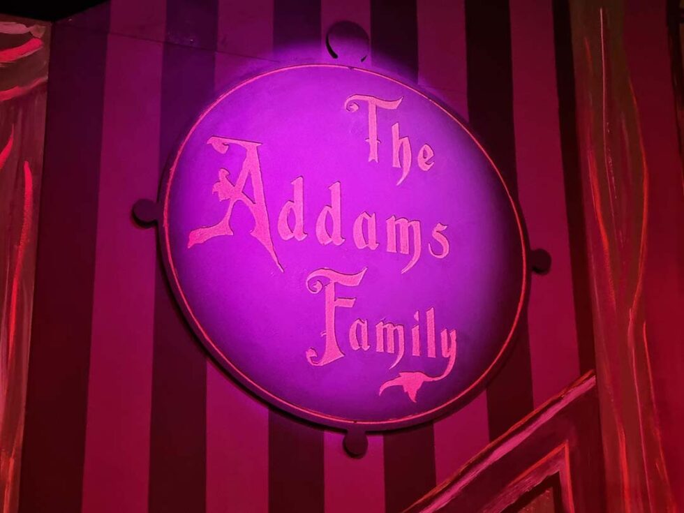 'The Addams Family' - set hire and stage build from Slick Scenery