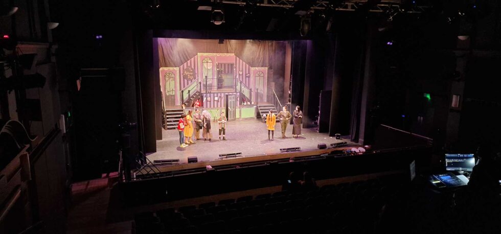 'The Addams Family' - set hire and stage build