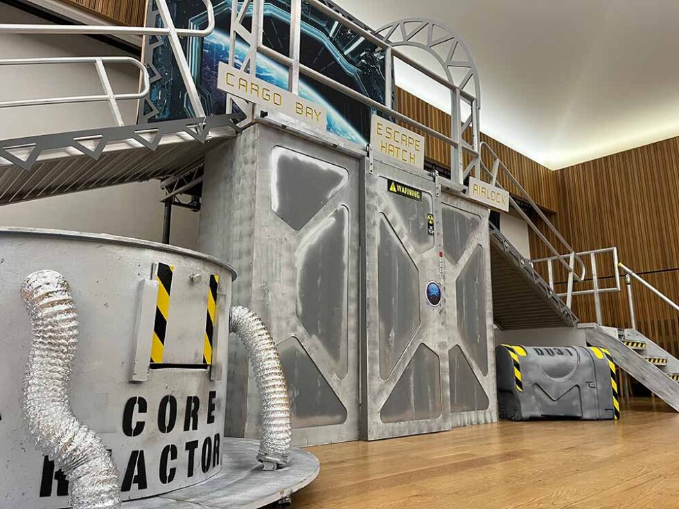 'Return to the Forbidden Planet' - set hire and stage build from Slick Scenery, Dorset